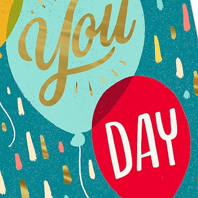 Hallmark Personalized Video Birthday "Happy You Day" Greeting Card