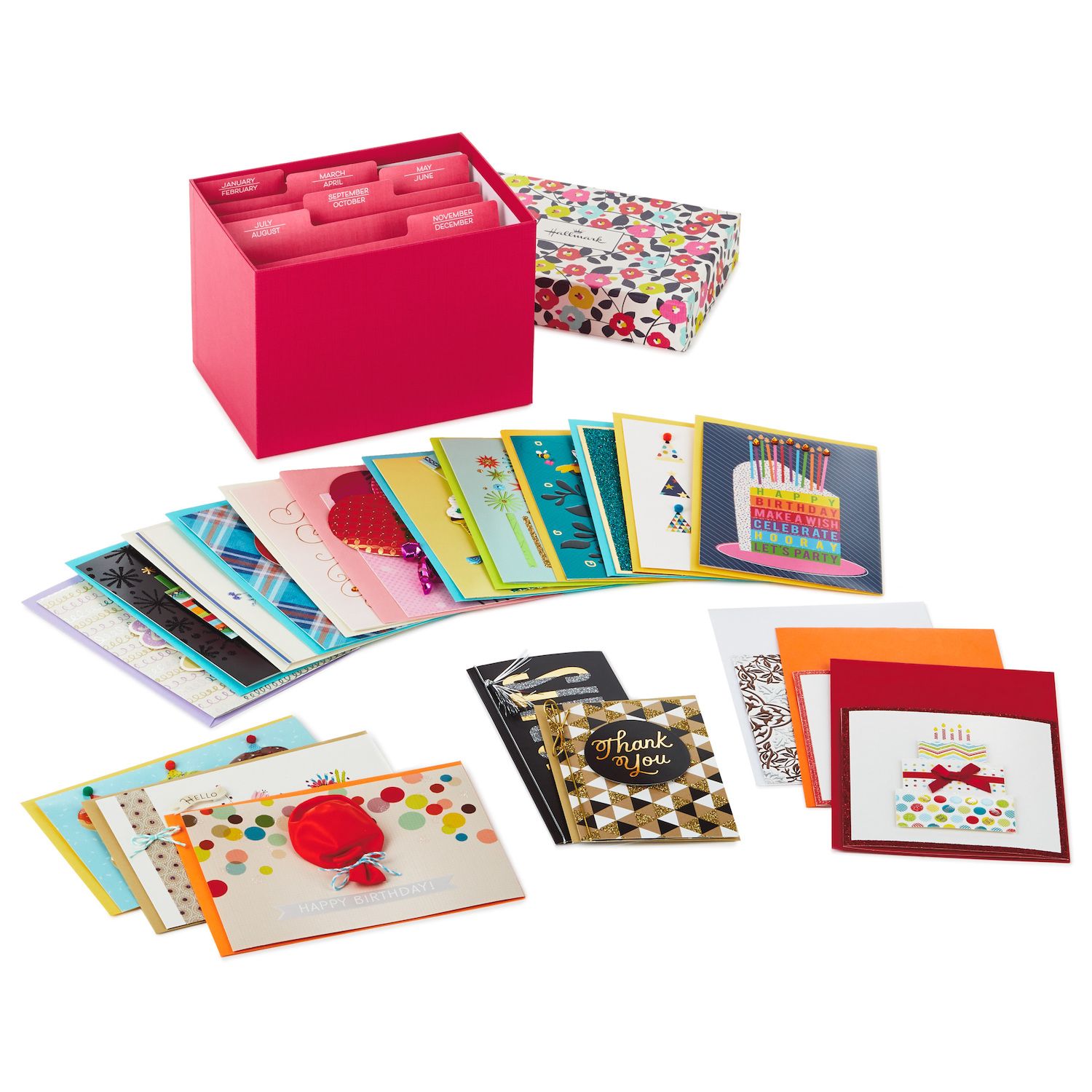 Hallmark Weihnachtskarten-Set – 12 Handgefertigte Karten Mit Umschlägen, 11,7 X 17,3 Cm