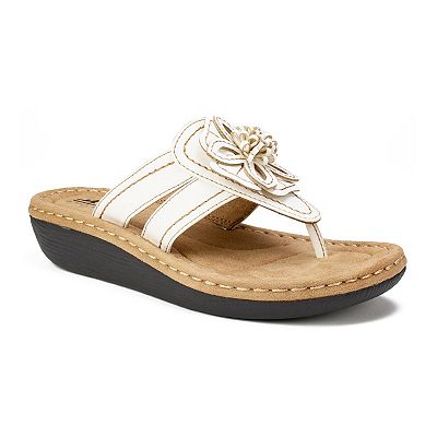 Cliffs by White Mountain Carnation Women s Thong Sandals