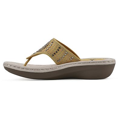 Cliffs By White Mountain Cienna Women's Thong Sandals