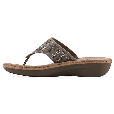 Cliffs By White Mountain Cienna Women's Thong Sandals