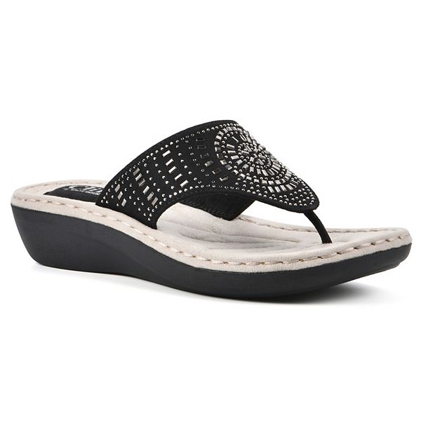 Cliffs By White Mountain Cienna Women's Thong Sandals