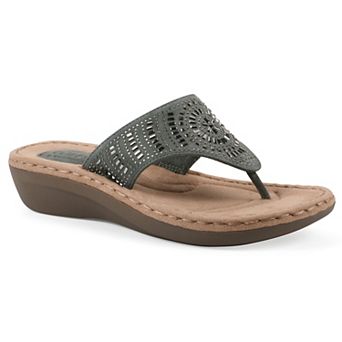 Cliffs By White Mountain Cienna Women's Thong Sandals