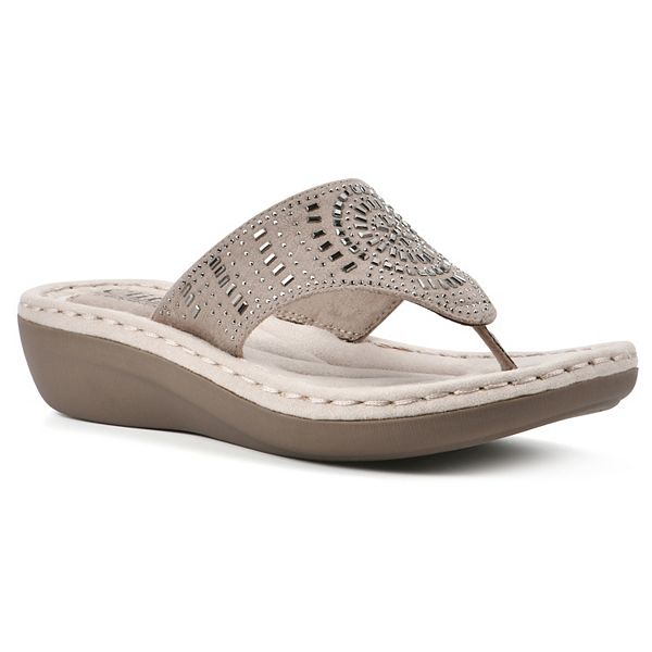 Cliffs By White Mountain Cienna Women's Thong Sandals