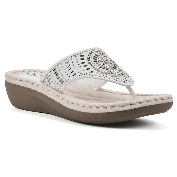 Cliffs By White Mountain Cienna Women's Thong Sandals