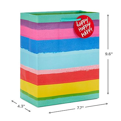 Hallmark Gift Bags Assortment—Birthday, Stripes, Solids