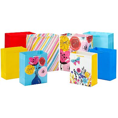 Hallmark Gift Bags Assortment—Floral, Stripes, Polka Dots