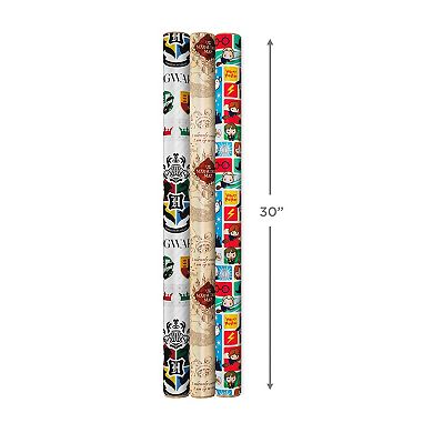 Hallmark Harry Potter Wrapping Paper with Gridlines