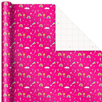 Hallmark Kid's Birthday Wrapping Paper with Gridlines