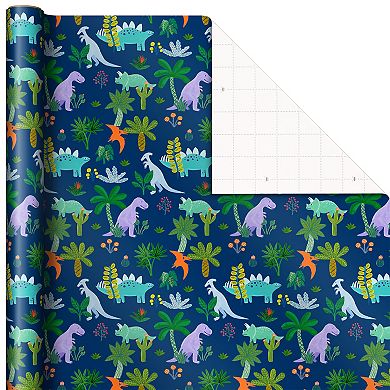 Hallmark Kid's Birthday Wrapping Paper with Gridlines