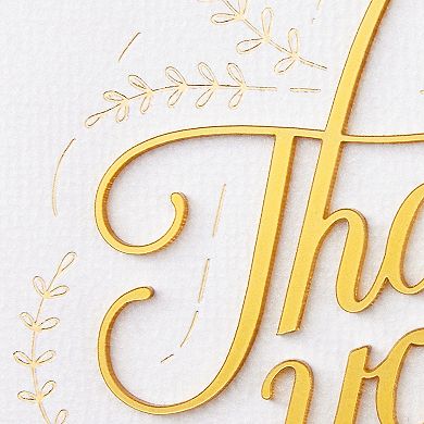 Hallmark Signature Thank You Cards