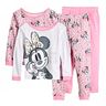 Disney's Minnie Mouse Toddler Girls "One Of A Kind Minne" 4-Piece Pajama Set