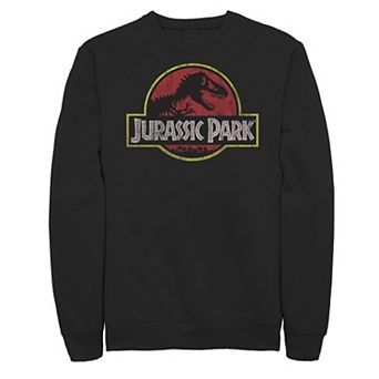Big & Tall Jurassic Park Distress Circle Logo Sweatshirt