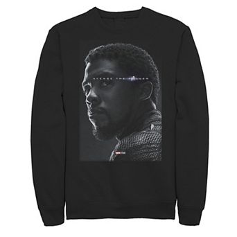Big & Tall Marvel Avengers Endgame Black Panther Avenge The Fallen Sweatshirt
