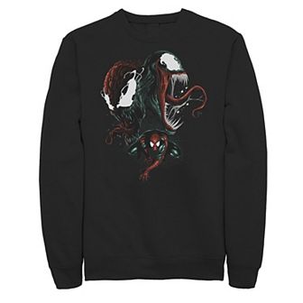 Big & Tall Marvel Spider-Man And Venom Bad Conscience Sweatshirt