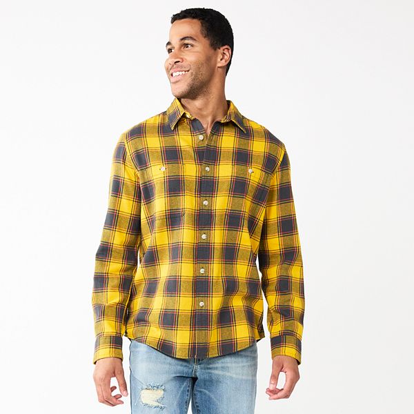 Men's Sonoma Goods For Life® Flannel Button-Down Shirt