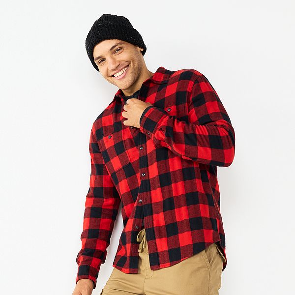 Men's Sonoma Goods For Life® Flannel Button-Down Shirt