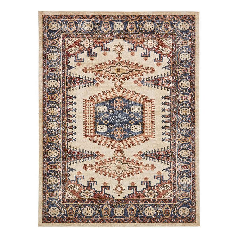 Unique Loom Larissa Utopia Rug, Multicolor, 8Ft Rnd