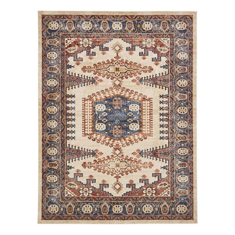 Unique Loom Larissa Utopia Rug, Multicolor, 7Ft Rnd