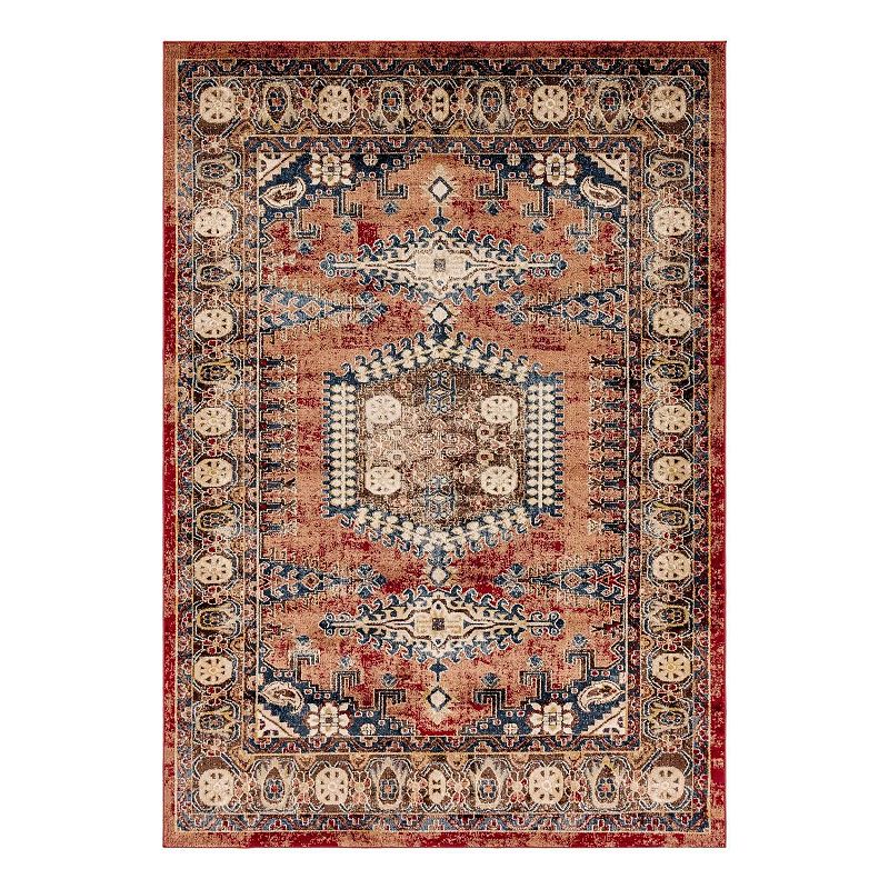 Unique Loom Larissa Utopia Rug, Multicolor, 7Ft Sq