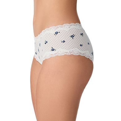 Juniors' Saint Eve Lace Hipster Panty 5164054