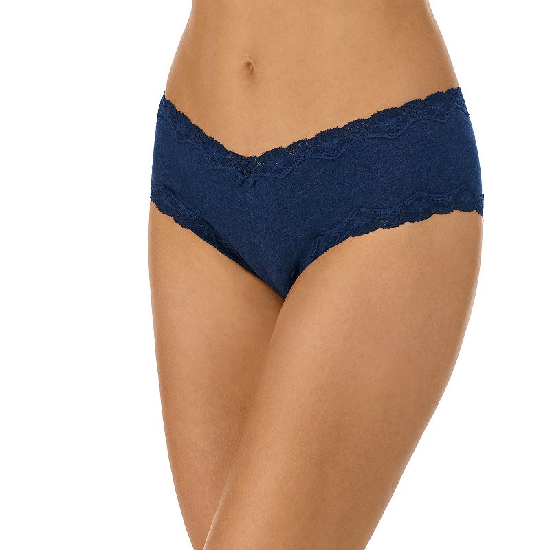 Juniors' Saint Eve Lace Hipster Panty 5164054, Girl's, Size: Large, Navy Grey