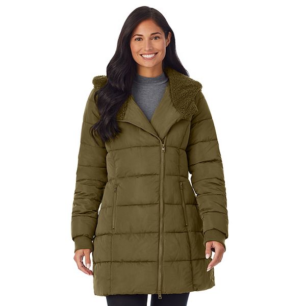 Kohls womens puffer online coats