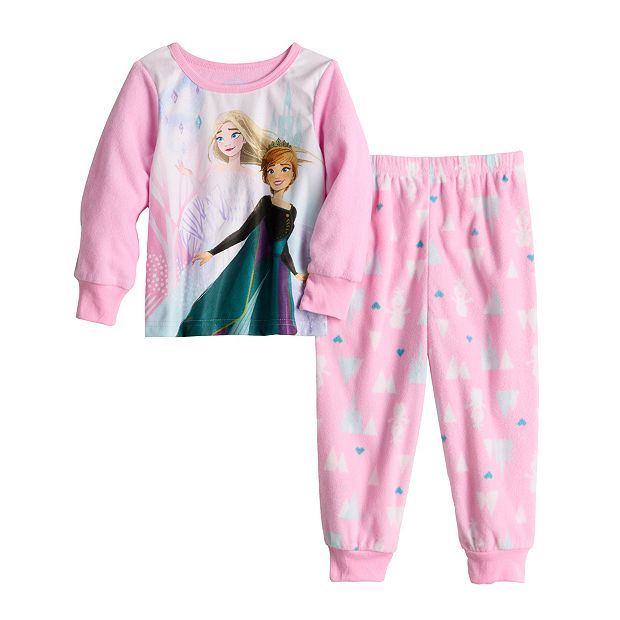 Disney s Frozen 2 Toddler Girl Happy Together Pajama Set