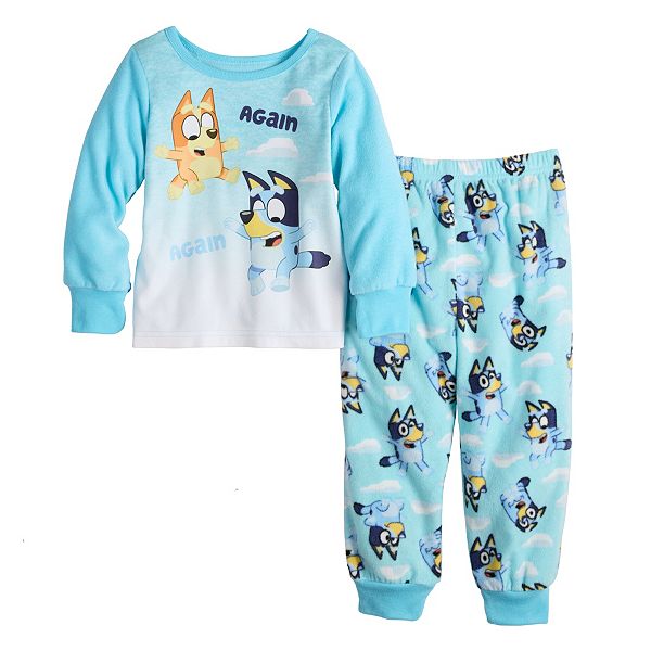 Toddler Girl Bluey Jumping Bluey Pajama Set | lupon.gov.ph