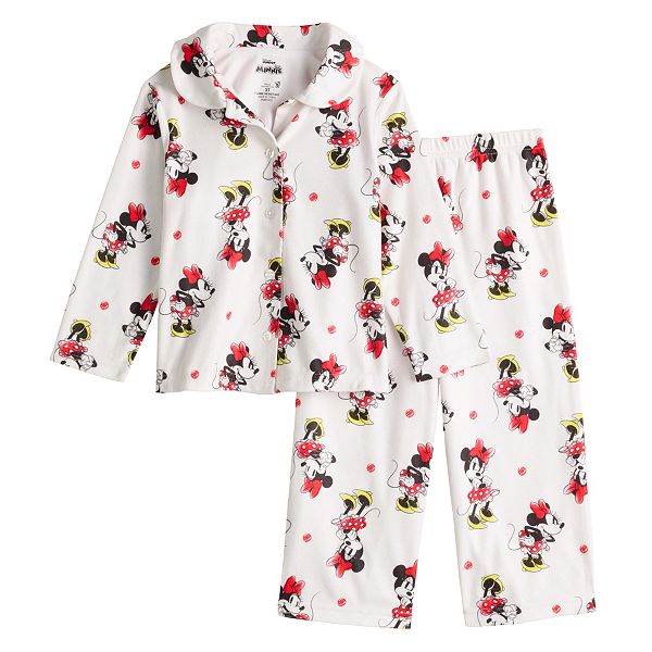 Disney's Minnie Mouse Toddler Girl "Minnie Party" Pajama Set