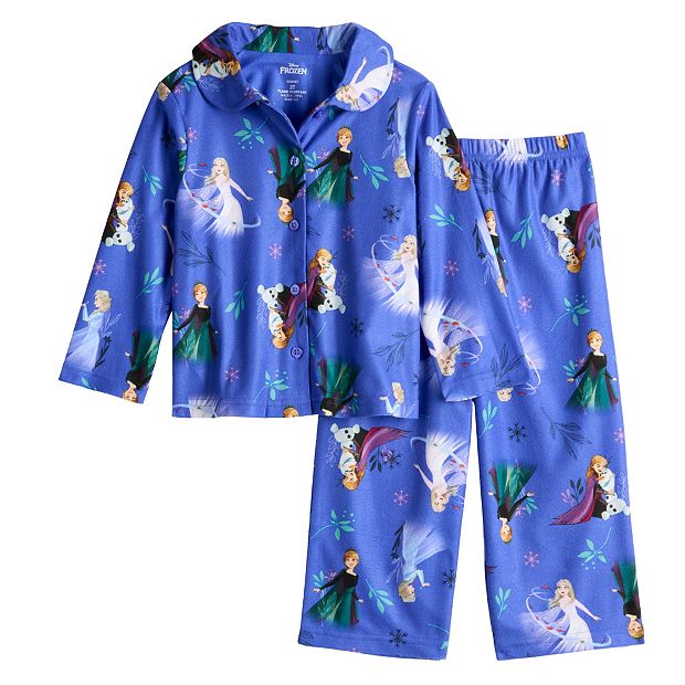 Frozen 2 two piece pajama set for girls 