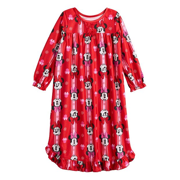 Disney's Minnie Mouse Toddler Girl "Lovely Fun Minnie" Night Gown