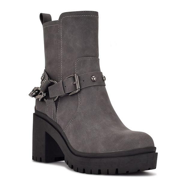 Nine West Quinda Women s Block Heel Boots