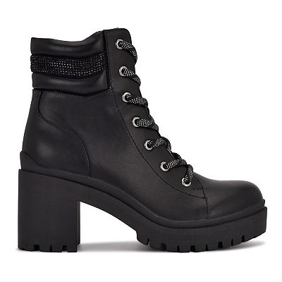 Nine West combat boots NWOT retail order $129