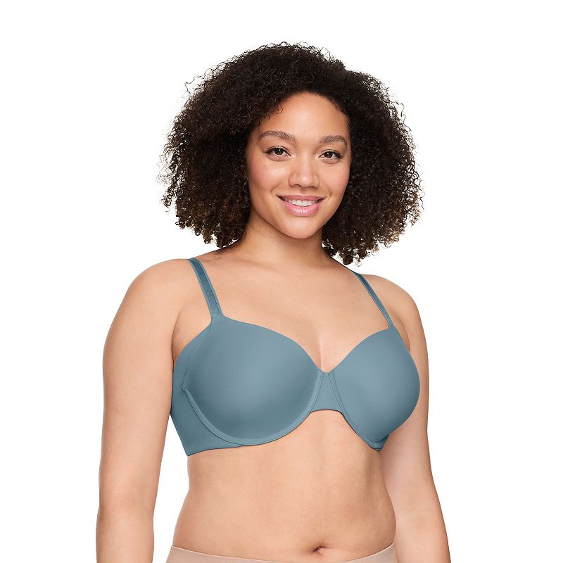 Warners No Side Effects® Seamless Underarm-Smoothing Comfort Underwire Lightly Lined T-Shirt Bra RA3061A, Women's, Size: 38 C, Grey