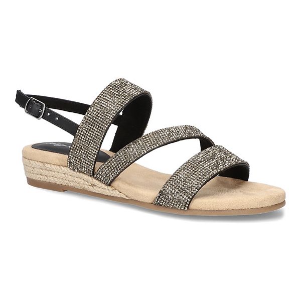 Easy Street Radical Women's Espadrille Wedge Sandals