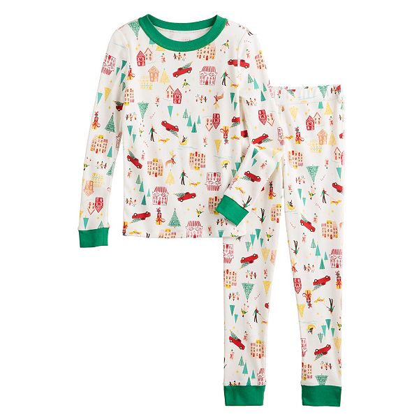 Boys 4-10 LC Lauren Conrad Jammies For Your Families Holiday Village Pajama  Set