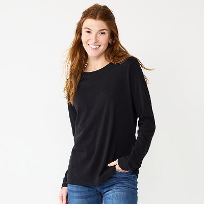 Women's Sonoma Goods For Life® Everyday Crewneck Long