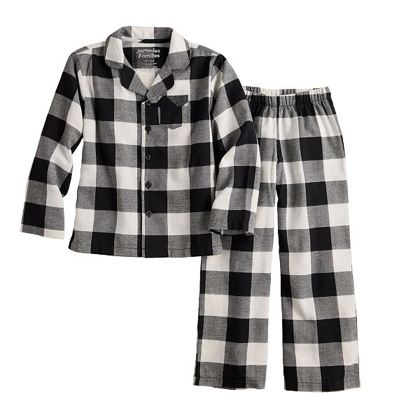 Boys 4-20 Jammies For Your Families® Ho Ho Ho Flannel Pajama Set