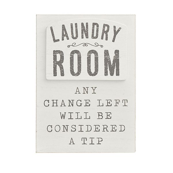 Sonoma Goods For Life® Laundry Room Caption Art Box
