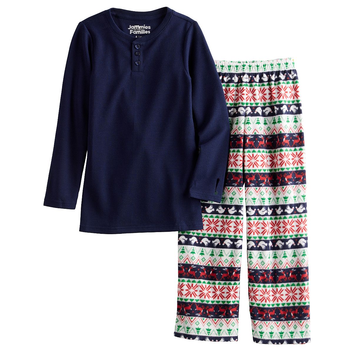 Henley discount christmas pajamas