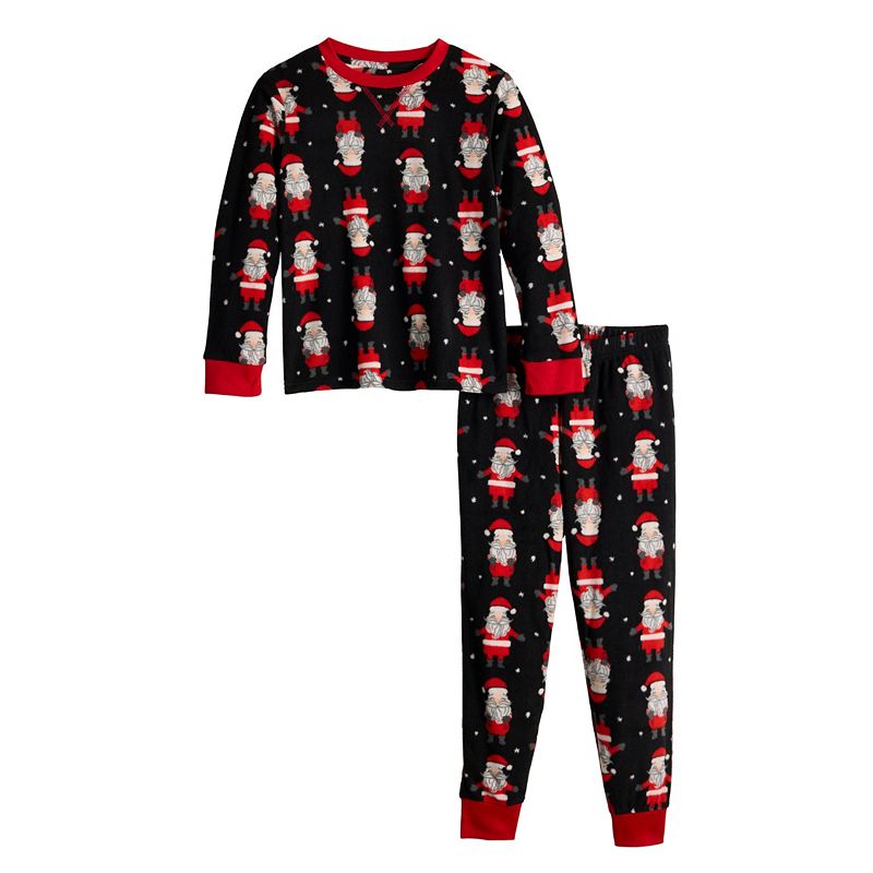 Boys 4-20 Jammies For Your Families Ho Ho Ho Microfleece Pajama Set, Boys,