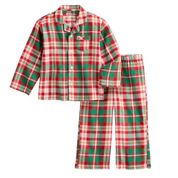 Toddler Jammies For Your Families® Joyful Celebration Plaid Pajama Set