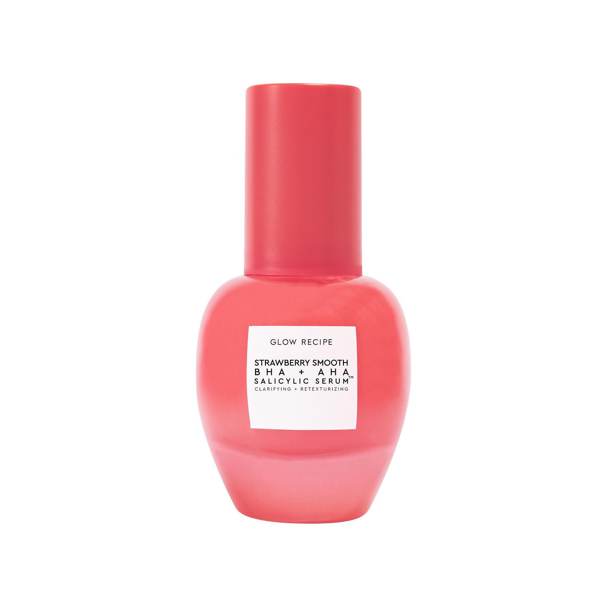 Glow Recipe Strawberry Smooth BHA + AHA Salicylic Acid Serum, Size: 2 FL Oz