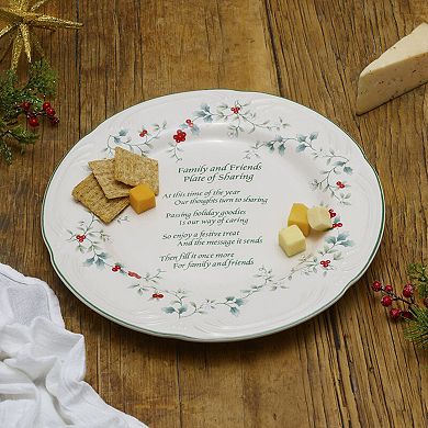 Pfaltzgraff Winterberry ''Friends and Family'' Serving Plate