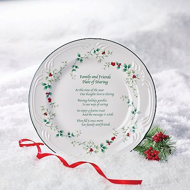 Pfaltzgraff Winterberry ''Friends and Family'' Serving Plate