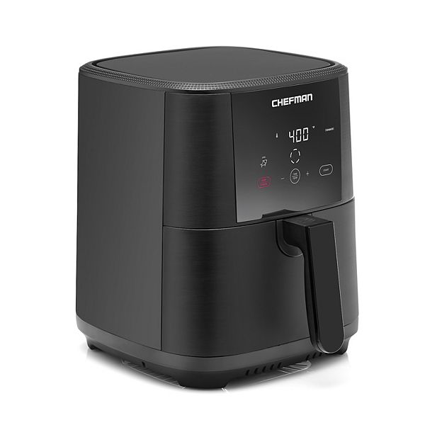 Chefman TurboFry Touch 5 Quart Digital Air Fryer Black BrickSeek