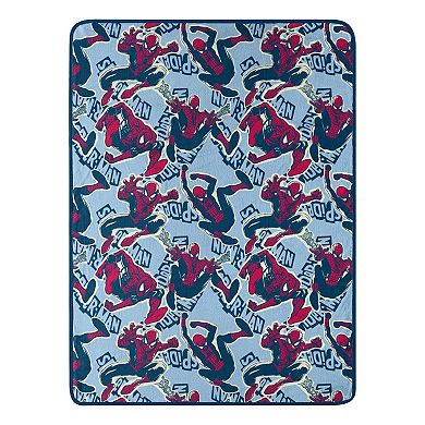 Spider-Man Beyond Thwip Micro Raschel Throw Blanket