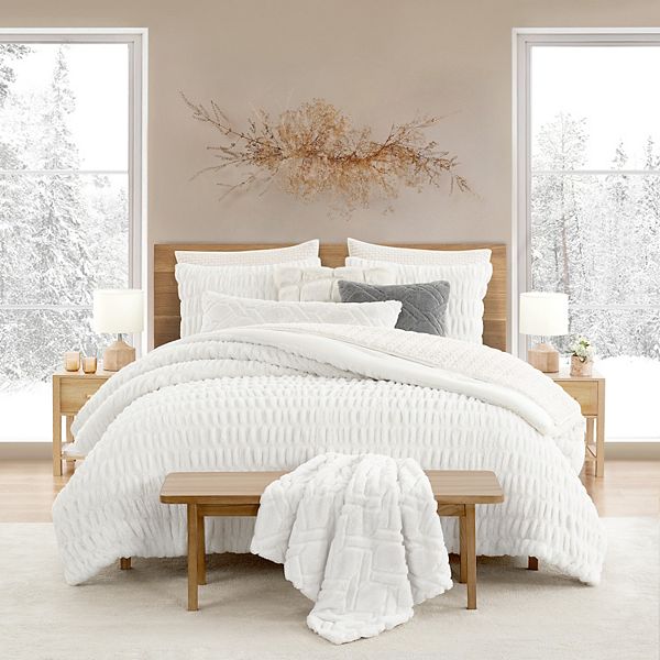 Ugg faux 2025 fur comforter