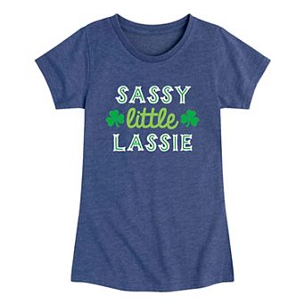 Girls 7-16 Sassy Little Lassie Graphic Tee
